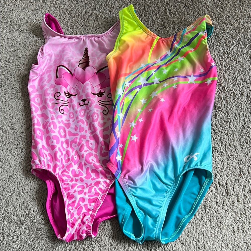 GK Gymnastics Leotards (2 pack)